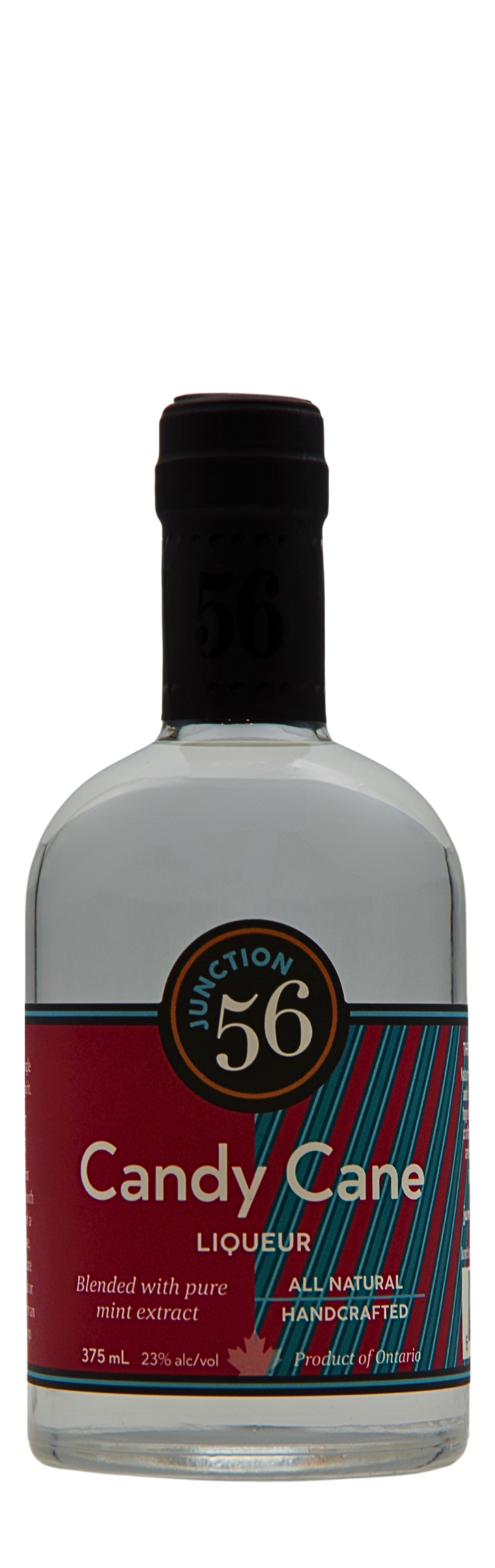 Candy Cane Vodka Junction 56 Spirits, proudly produced in Stratford